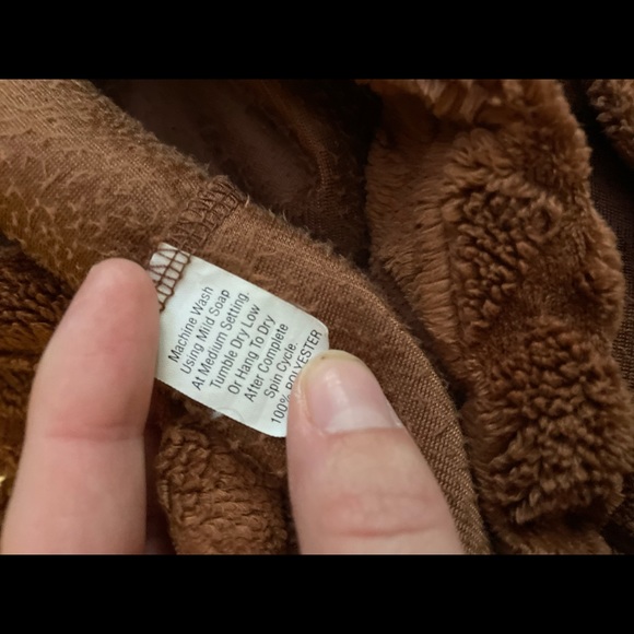 Brown Wooly Bully Sweater - Picture 3 of 5